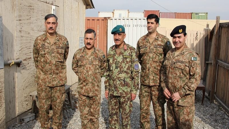 Afghan, Pakistan military leaders coordinate border security
