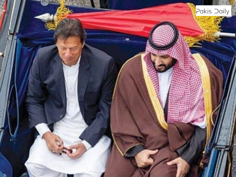 وزیراعظم عمران نے سعودی ولی عہد شہزادہ محمد بن سلمان سے ملاقات کی۔