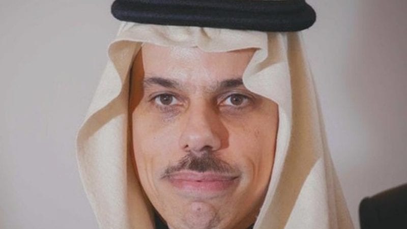سعودی وزیر خارجہ شہزادہ فیصل بن فرحان آل سعود