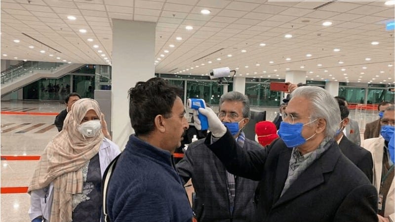 متحدہ عرب امارات سے پاکستانیوں کی آمد, قرنطینہ منتقل