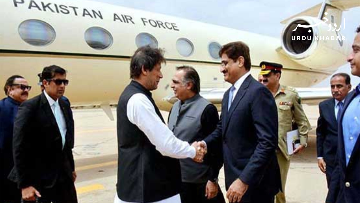 وزیر اعلی سندھ مراد علی شاہ وزیر اعظم عمران خان کا کراچی سرکلر ریلوے پراجیکٹ کے افتتاح کے موقع پر استقبال کریں گے