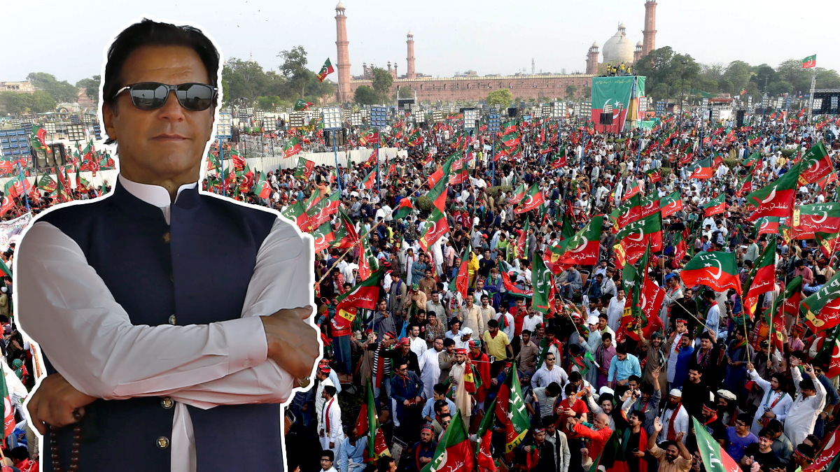 عمران خان کا الیکشن ہونے تک سڑکوں پہ رہنے کا اعلان