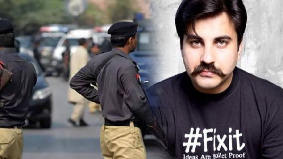 کراچی میں تحریک انصاف کے رہنما عالمگیر خان کے گھر پولیس کا چھاپہ