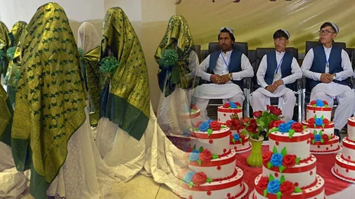 افغانستان: کابل میں 70 شادیوں کی اجتماعی تقریب￼￼