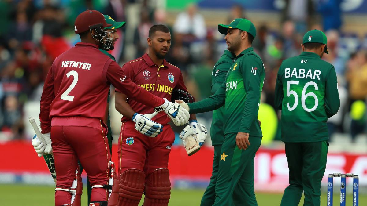 پاکستان نے ویسٹ انڈیز کو 5 وکٹوں سے شکست دے دی