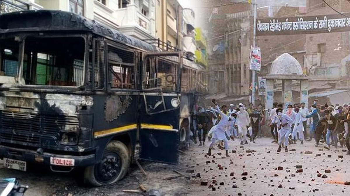 انڈیا: بی جے پی کی جانب سے نبی پاک صلی اللہ علیہ وآلہ وسلم گستاخی کی شان میں گستاخی کے بعد شدید احتجاج
