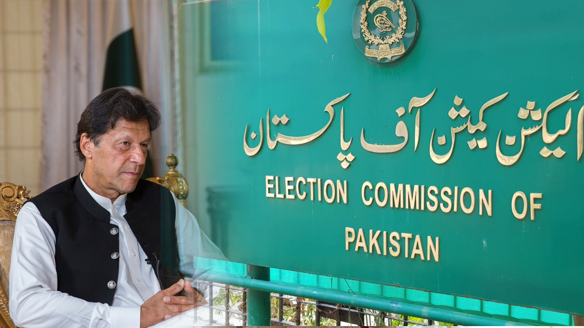 الیکشن کمیشن نے عمران خان کے پارٹی ہیڈ  کے طور پر الیکشن پر اعتراضات اٹھا دئیے  