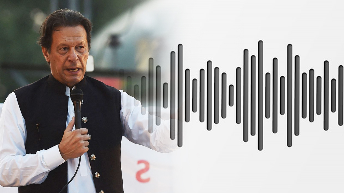  عمران خان کا آڈیو لیکس کے ایڈوانس علم ہونے کا دعوی