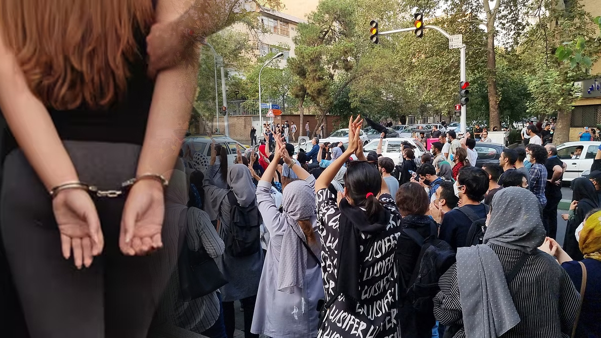  ایران میں بغیر حجاب کے کھانے پر عورت گرفتار