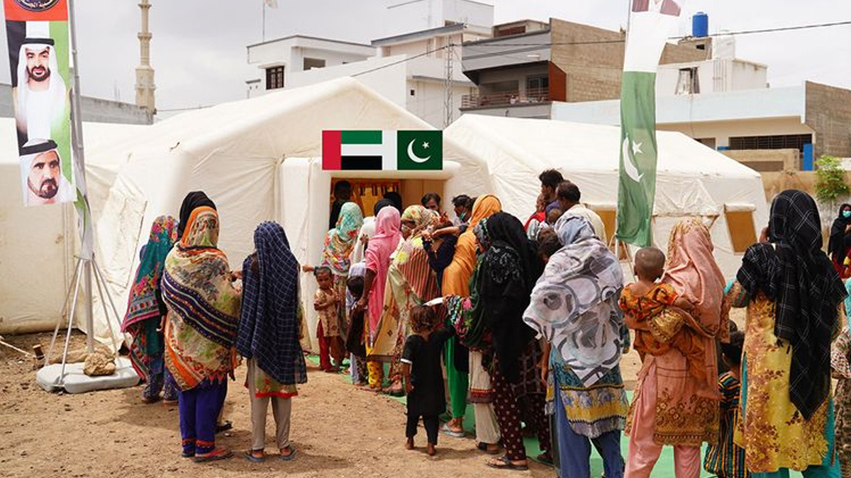 ایمرٹس ہسپتال کا پاکستان میں  25 ہزار سیلاب متاثرین کا علاج
