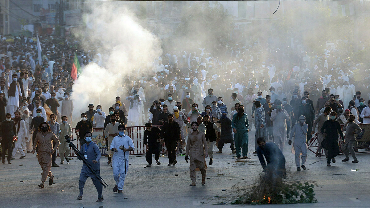 تحریک انصاف کا راولپنڈی اور اسلام آباد میں احتجاج جاری