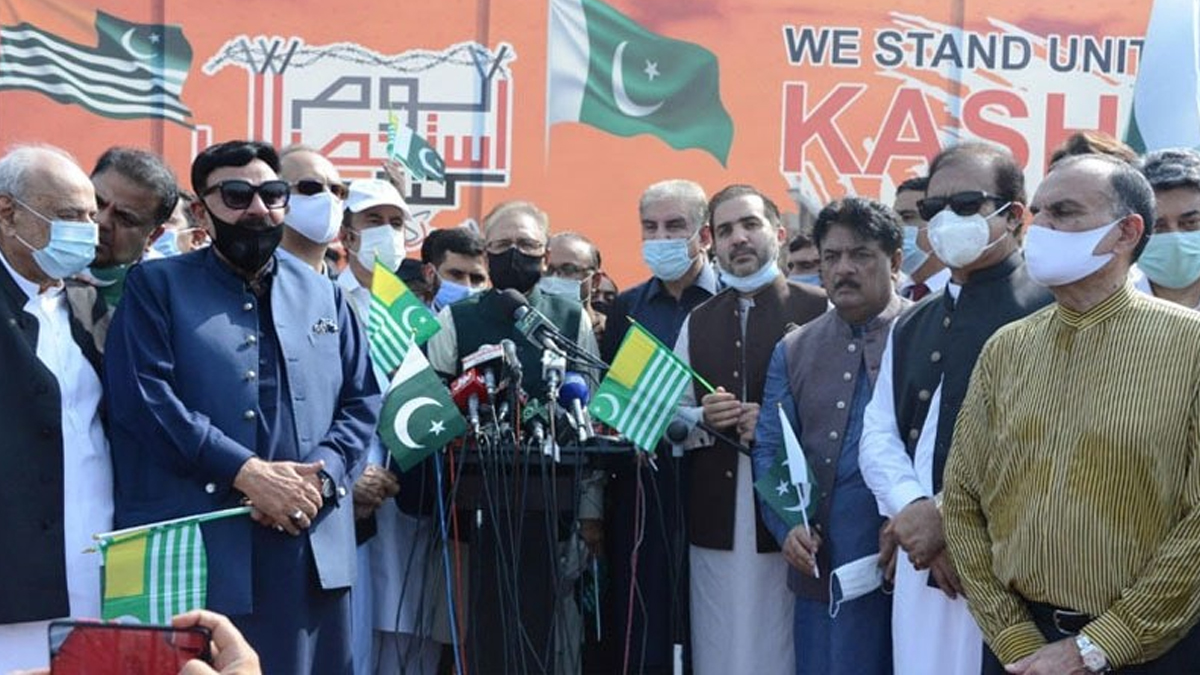 مقبوضہ کشمیر پر ’غیر قانونی اقدام‘ کے خاتمے تک بھارت سے مذاکرات ممکن نہیں، وزیر اعظم آفس