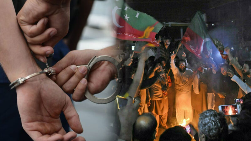 راولپنڈی پولیس نے رات گئے پی ٹی آئی کے 30 کارکنوں کو گرفتار کر لیا