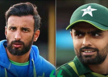 آپ کو حاصل کرنے کے لیے بہت کچھ ہے،' شان مسعود نے بابر اعظم کو اپنے 50 ویں ٹیسٹ میچ پر کہا