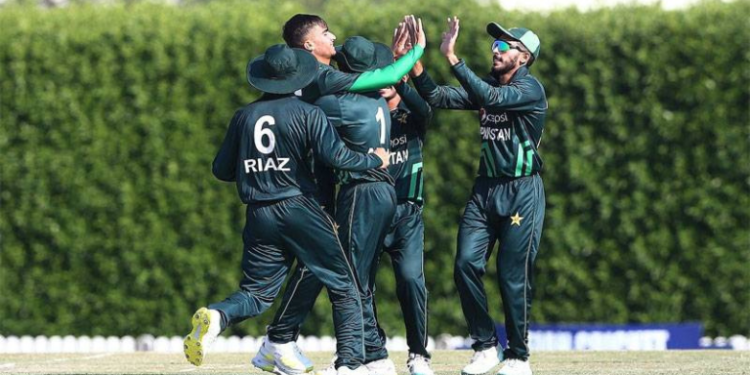 انڈر 19 ایشیا کپ 2023 میں پاکستان نے افغانستان کو زیر کر کے سیمی فائنل میں جگہ حاصل کر لی