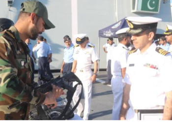 پاکستان اور عمان نے مشترکہ بحری مشقوں سے دوستی کو مزید مضبوط کیا۔
