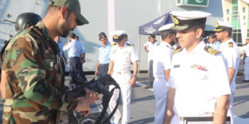 پاکستان اور عمان نے مشترکہ بحری مشقوں سے دوستی کو مزید مضبوط کیا۔
