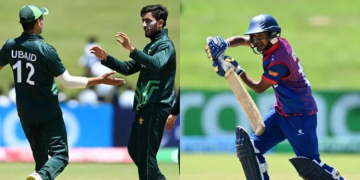 نیپال کے اوپنر بپن راول نے لچک کا مظاہرہ کرتے ہوئے 68 گیندوں پر 39 رنز بنائے جس میں چار چوکے اور ایک چھکا شامل تھا۔