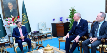 نگراں وزیر اعظم کاکڑ نے متعدد شعبوں میں پاکستان اور اٹلی کے تعلقات کو مضبوط بنانے کی وکالت کی۔