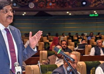 سید مراد علی شاہ نے تیسری بار وزیر اعلیٰ سندھ کے عہدے کا حلف اٹھا لیا۔