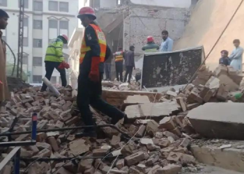 لاہور میں زیر تعمیر عمارت کے منہدم ہونے سے سانحہ