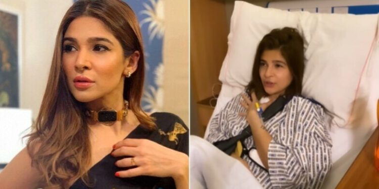 عائشہ عمر نے کالربون سرجری کے بعد ہیلتھ اپ ڈیٹ شیئر کیا: 48 گھنٹے بعد بھی جدوجہد کر رہی ہیں