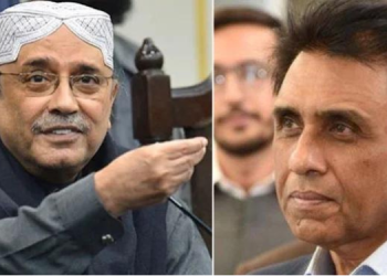 آصف علی زرداری صدارتی انتخاب میں حمایت کے لیے ایم کیو ایم پی کے پاس پہنچ گئے