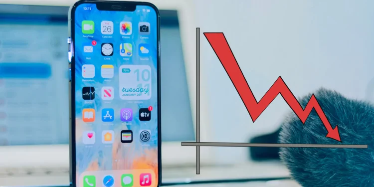 ایپل کمپنی کی سیلز میں خوفناک حد تک کمی، کیا وجہ بنی؟