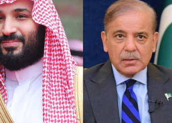 وزیر اعظم شہبازشریف کی سعودی شہزادے سے ملاقات