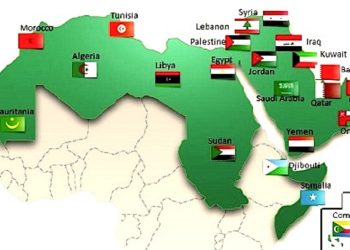 arab league map