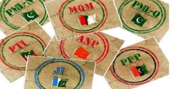 پاکستان کی پانچ بڑی سیاسی جماعتیں