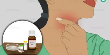 گلے میں ریشہ ۔