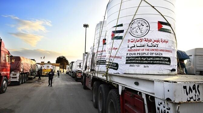 متحدہ عرب امارات کی غزہ کے لیے امداد کا تفصیلی جائزہ