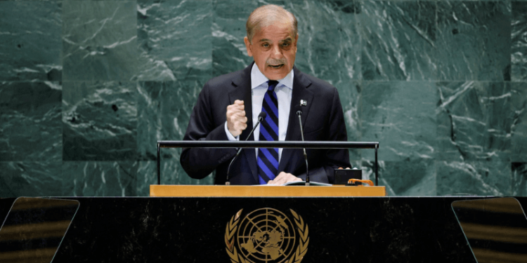 وزیراعظم شہباز شریف کا اقوام متحدہ کی جنرل اسمبلی میں اہم خطاب