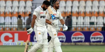 پاکستانی کرکٹ ٹیم پوائنٹس ٹیبل میں سب سے نیچے آ گئی