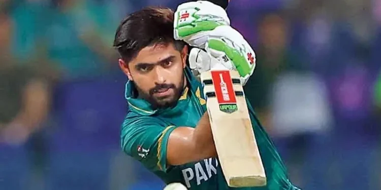 بابر اعظم کا بلا میلبرن کرکٹ گراؤنڈ کے مشہور لانگ روم میں کرکٹ لیجنڈز کے ساتھ نمایاں