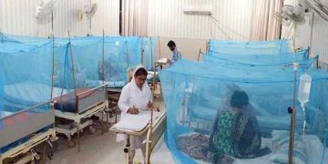 مختلف اسپتالوں میں ڈینگی کے بڑھتے ہوئے کیسز کے پیش نظر خصوصی وارڈز قائم
