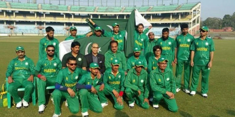پاکستان کی نابینا کرکٹ ٹیم کو معروف سپورٹس آئیکونز کی حمایت حاصل