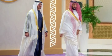 سعودی ولی عہد کا یو اے ای کا دورہ