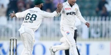 نعمان علی پاکستان کے پہلے ٹیسٹ ہیٹ ٹرک لینے والے اسپنر