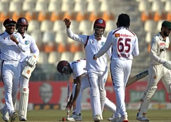 ویسٹ انڈیز کو پاکستان میں 35 سال بعد ٹیسٹ میچ جیتنے کا اعزاز حاصل