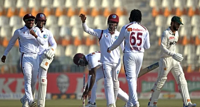 ویسٹ انڈیز کو پاکستان میں 35 سال بعد ٹیسٹ میچ جیتنے کا اعزاز حاصل