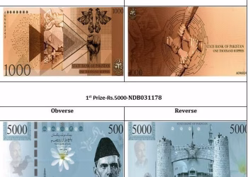 پاکستان میں نئے کرنسی نوٹ متعارف کرانے کا اعلان