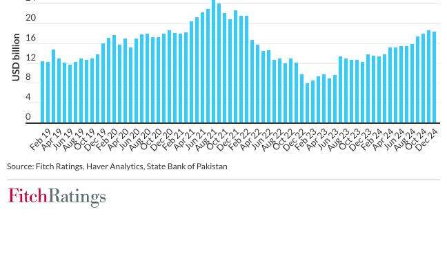 pakistan official reserve assets