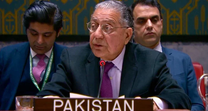 اقوام متحدہ میں پاکستان کا افغانستان میں دہشت گردوں کی محفوظ پناہ گاہوں کے خلاف کارروائی کا مطالبہ