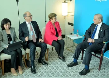 وزیراعظم شہباز شریف کی آئی ایم ایف سربراہ سے ملاقات