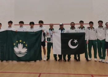 پاکستان ایشین اسکواش چیمپئن شپ کے کوارٹر فائنل میں پہنچ گیا