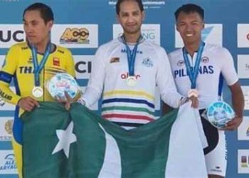پاکستان نے ایشین روڈ سائیکلنگ چیمپئن شپ میں مزید دو تمغے جیت لیے