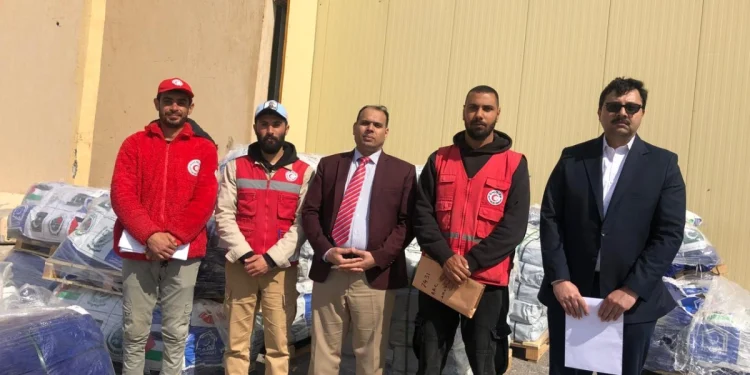 پاکستان کا 24واں ریلیف کنسائنمنٹ غزہ پہنچ گیا