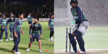 چیمپئنز ٹرافی 2025 کے لیے پاکستانی ٹیم کا بھرپور ٹریننگ سیشن